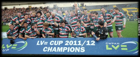 LV= Cup Final Winners 2012 Leicester Tigers